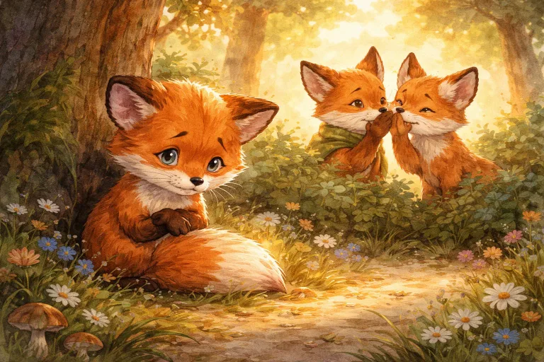 Illustration for The Secret Betrayal of the Little Fox