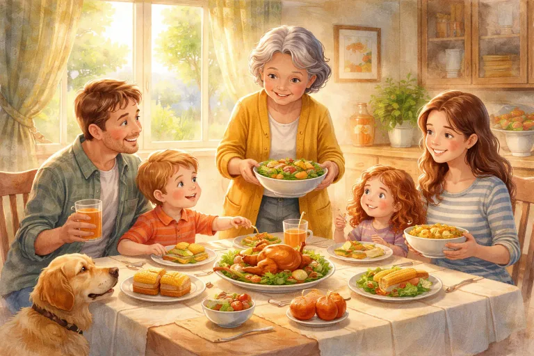 Illustration for The Late Lunch