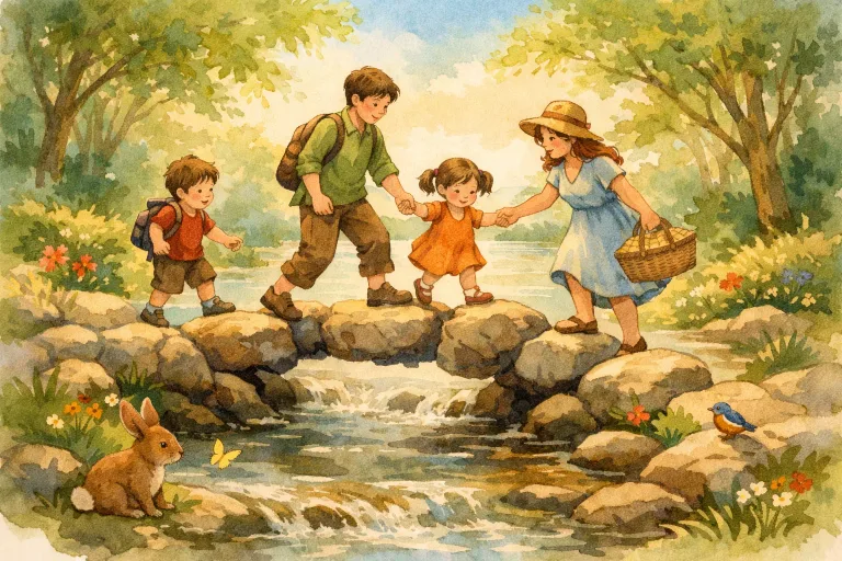 Illustration for The Bridge of Stones