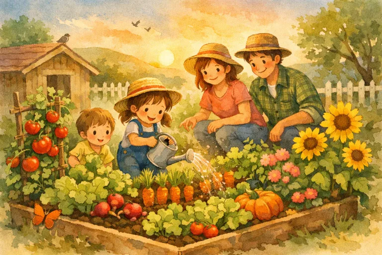 Illustration for The Little Garden that Could