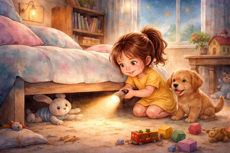Illustration for Lily and the Lost Toy