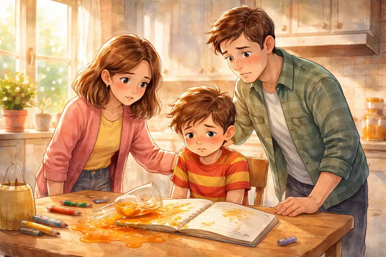Illustration for Sam’s Big Mistake