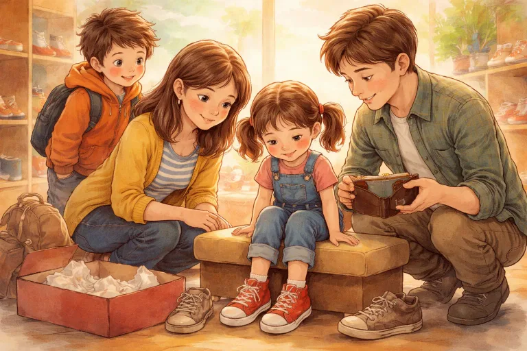 Illustration for The Cost of the New Shoes