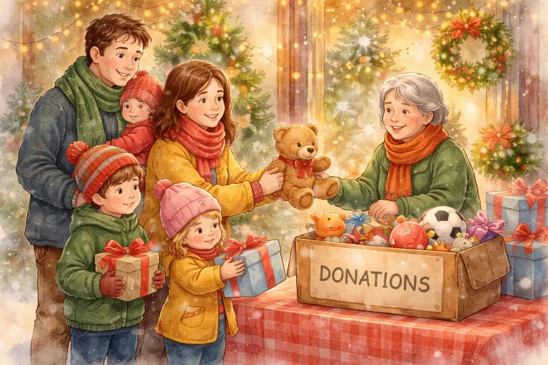 Illustration for The Gift of Giving