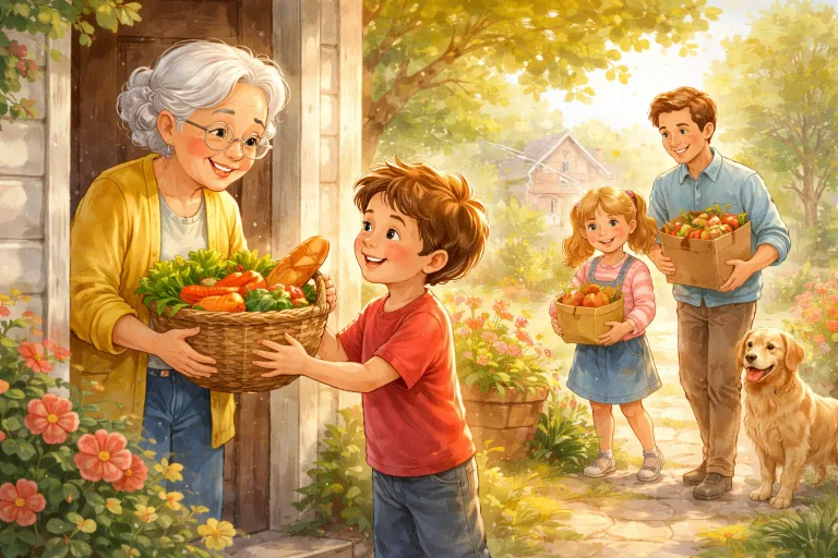 Illustration for The Hidden Happiness in Helping