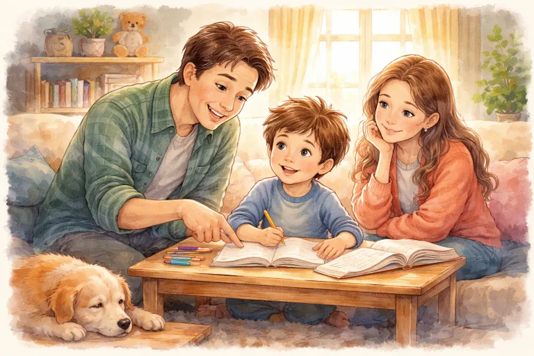Illustration for The Little Boy’s Big Lesson