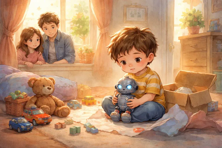 Illustration for The Toy That Didn’t Make Him Happy