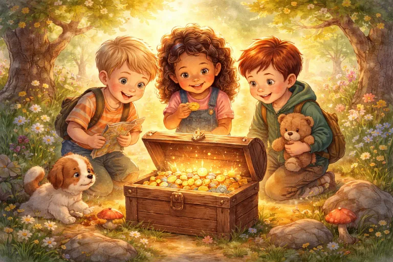 Illustration for The Treasure in Friendship