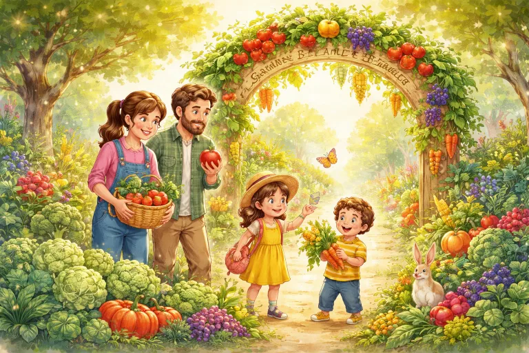 Illustration for The Garden of Balanced Bites