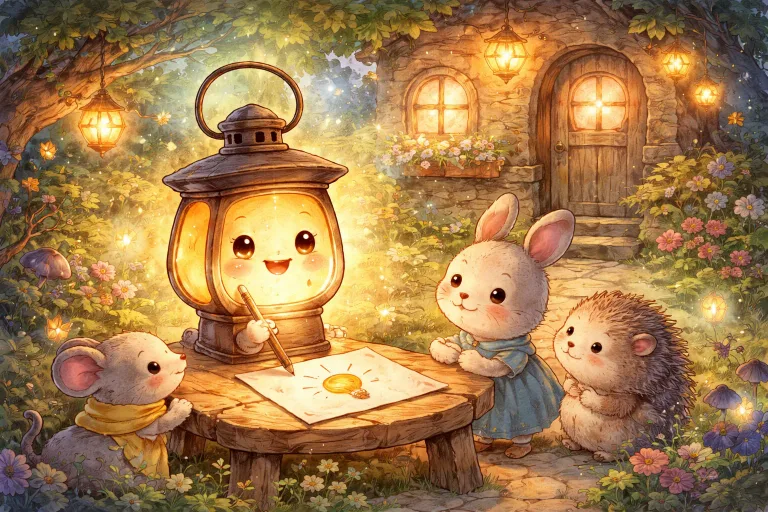 Illustration for The Little Lantern’s Bright Idea