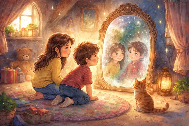 Illustration for The Mirror’s Secret