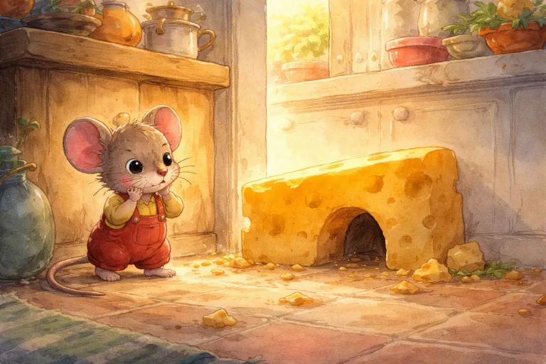 Illustration for The Little Mouse and the Big Problem