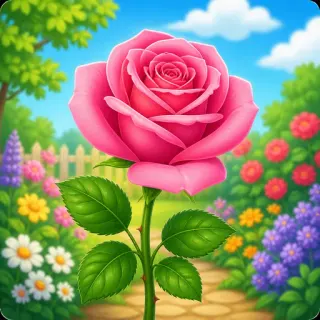 Colorful Garden memory match thumbnail