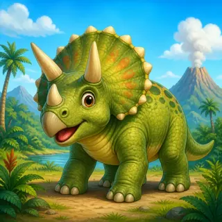 Dinosaur Friends memory match thumbnail