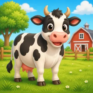 Farm Animals memory match thumbnail
