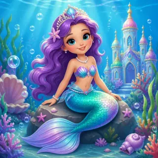 Mermaid Kingdom memory match thumbnail