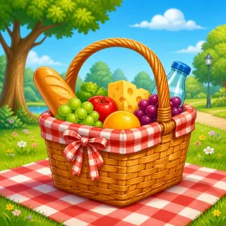 Picnic in the Park memory match thumbnail